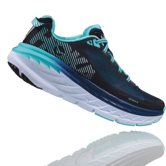 Hoka One One Shoes - Hoka One One Bondi 5 running sneakers blue size 9